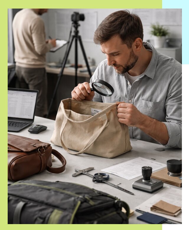 Сертификация сумок в Ломоносове, оформление и получение сертификатов