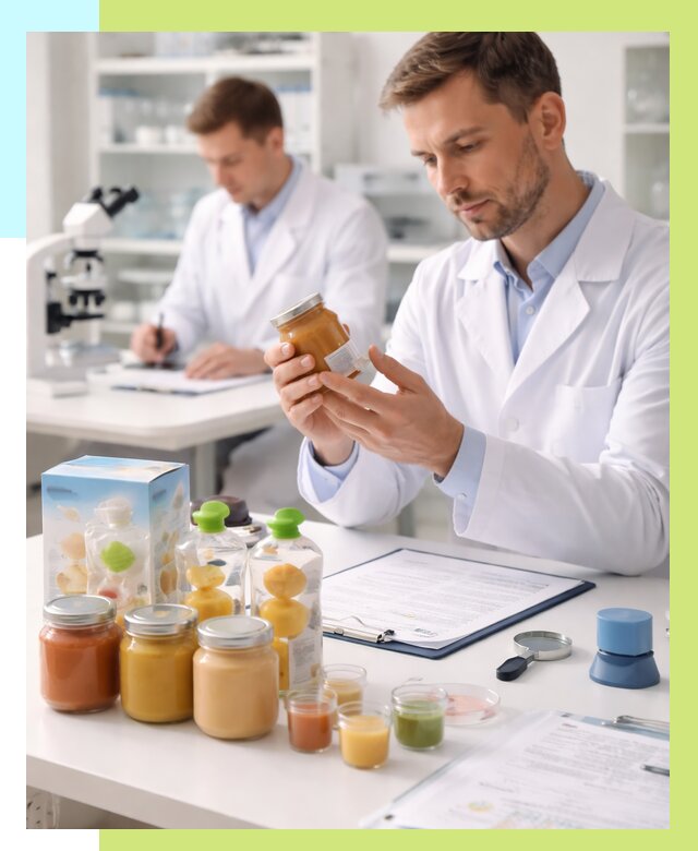 Сертификация детского питания в Ломоносове от 30735 р. | Алешин-Лмн