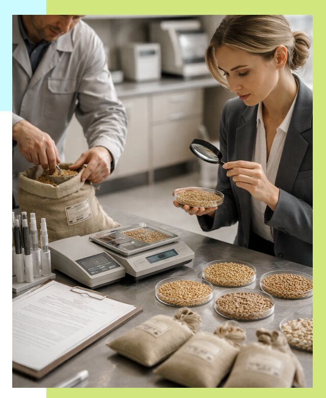 Сертификация зерна в Ломоносове по цене от 15368 р. | Алешин-Лмн