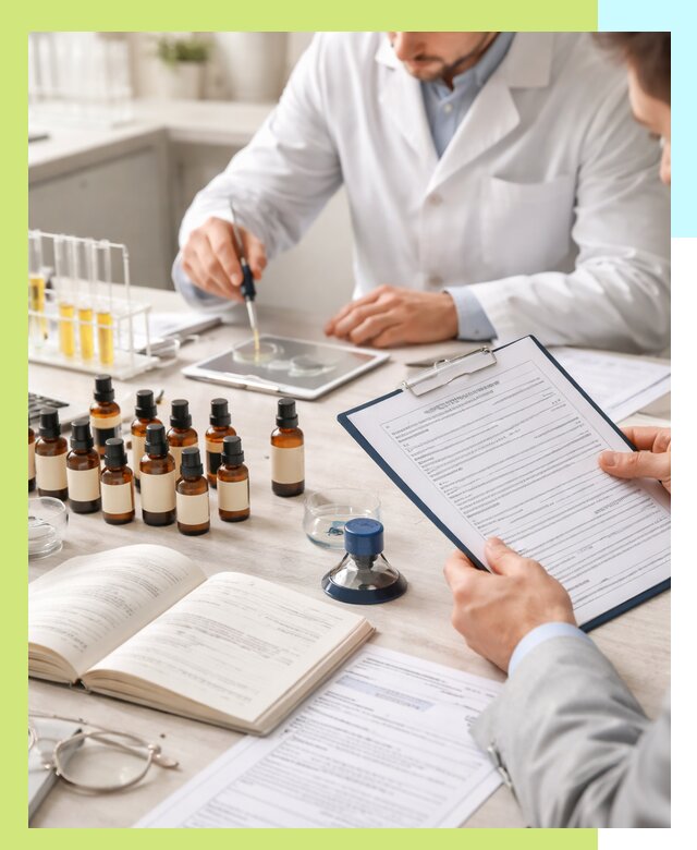 Сертификация эфирных масел и документация качества в Ломоносове