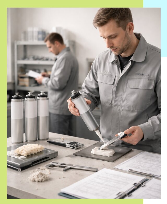 Сертификация монтажной пены и соответствие стандартам в Ломоносове