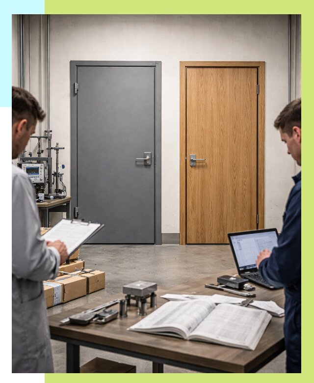 Сертификация дверей в Ломоносове от 8196 р. под ключ | Алешин-Лмн