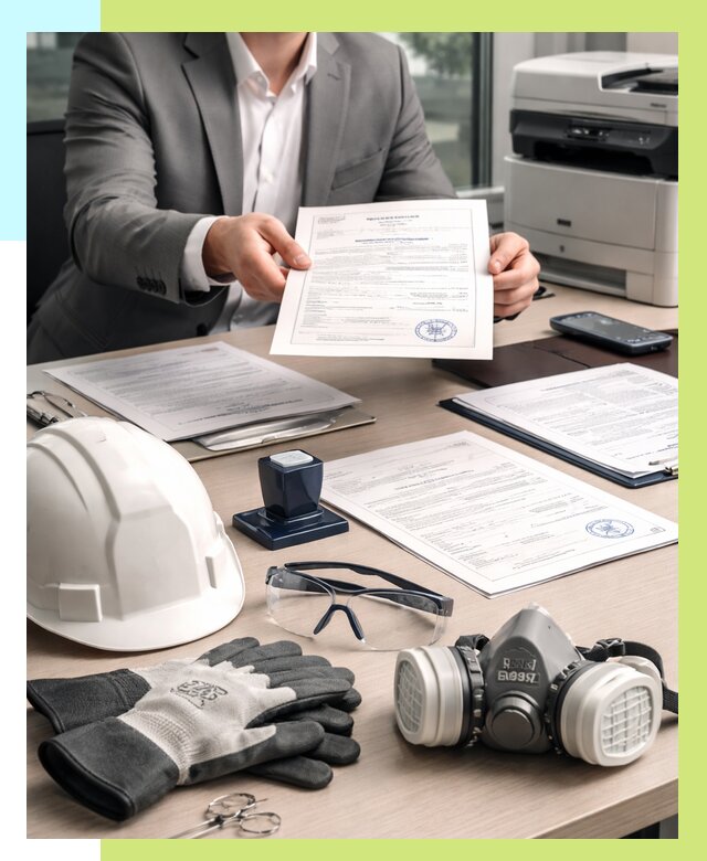 Сертификация СИЗ в Ломоносове от 15368 р. | Алешин-Лмн оформить