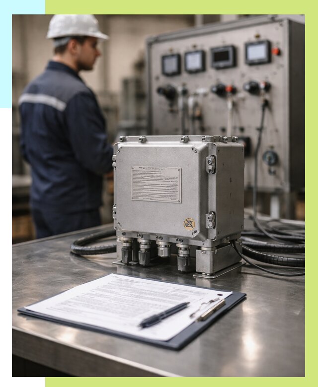 Сертификация взрывозащищенного оборудования в Ломоносове от 35858 р. | Алешин-Лмн