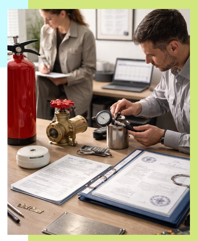 Сертификация пожарного оборудования в Ломоносове от 15368 р.|Алешин-Лмн