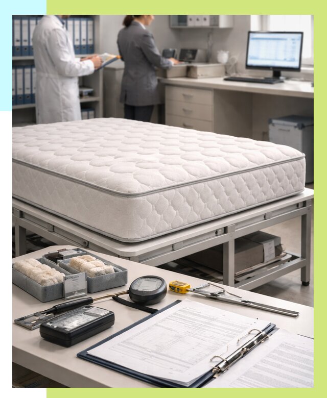 Сертификация матрасов в Ломоносове от 8708 р. | Алешин-Лмн