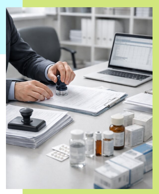 Сертификация лекарств в Ломоносове от 153675 р. | Алешин-Лмн