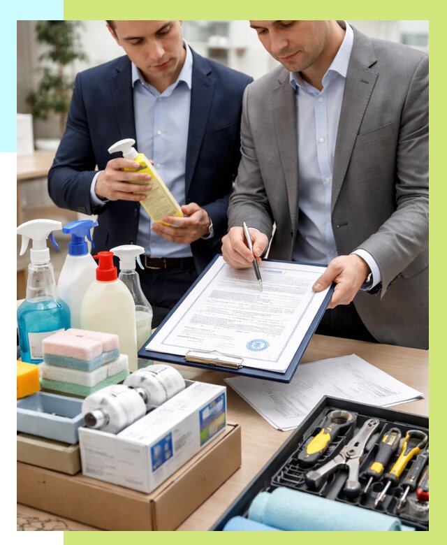 Сертификация хозяйственных товаров в Ломоносове, от 18441 р. |Алешин-Лмн