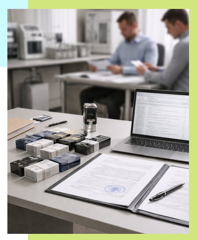 Сертификация сигарет под ключ в Ломоносове от 46103 р. | Алешин-Лмн