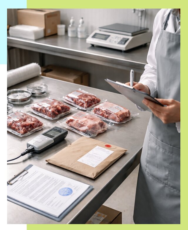 Сертификат на мясо и декларация в Ломоносове от 8708 р. | Алешин-Лмн