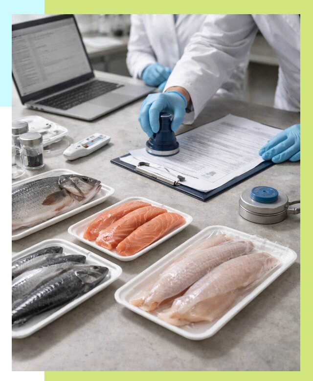 Сертификация рыбы и сертификат в Ломоносове от 15368 р. | Алешин-Лмн