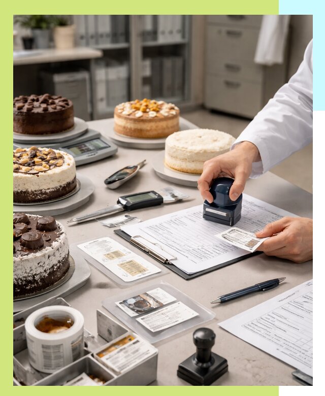 Сертификация тортов и кондитерских изделий в Ломоносове