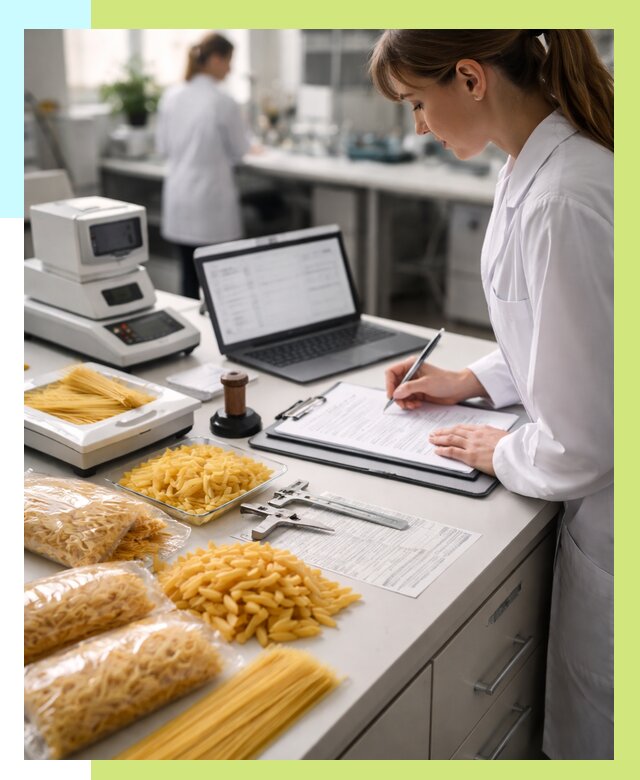 Сертификация макаронных изделий в Ломоносове от 15368 р. | Алешин-Лмн