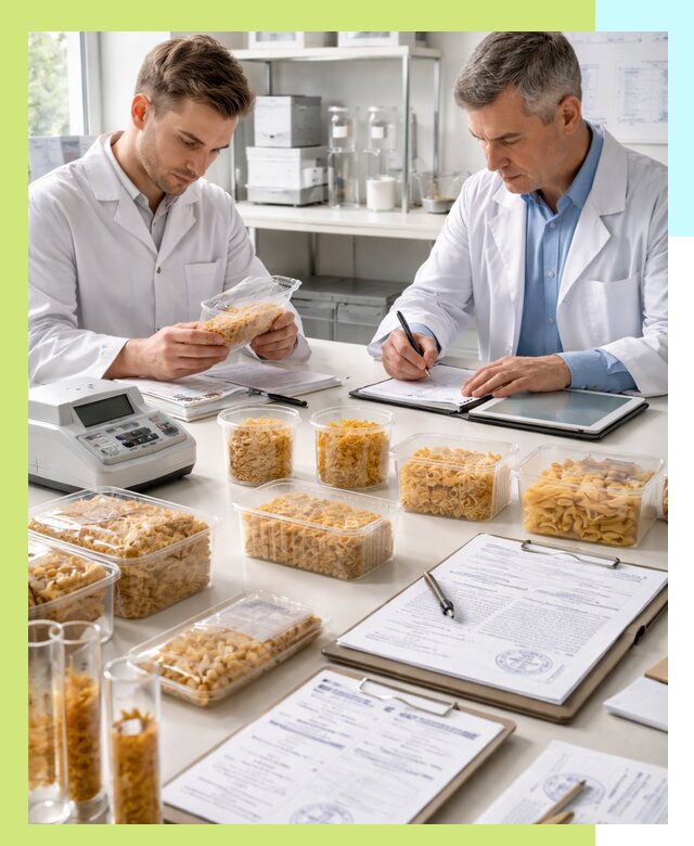 Сертификация макаронных изделий и технологической документации в Ломоносове