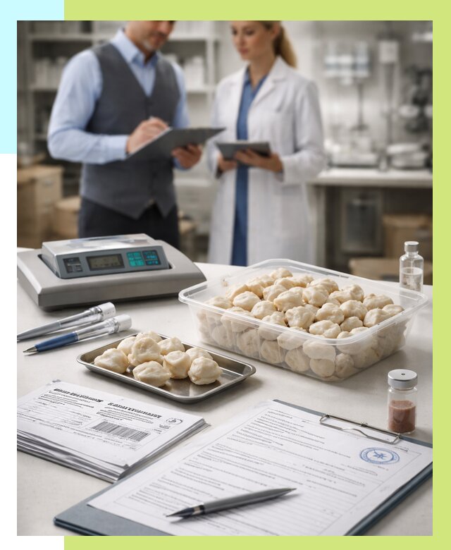 Сертификация пельменей в Ломоносове от 15368 р. срочно | Алешин-Лмн