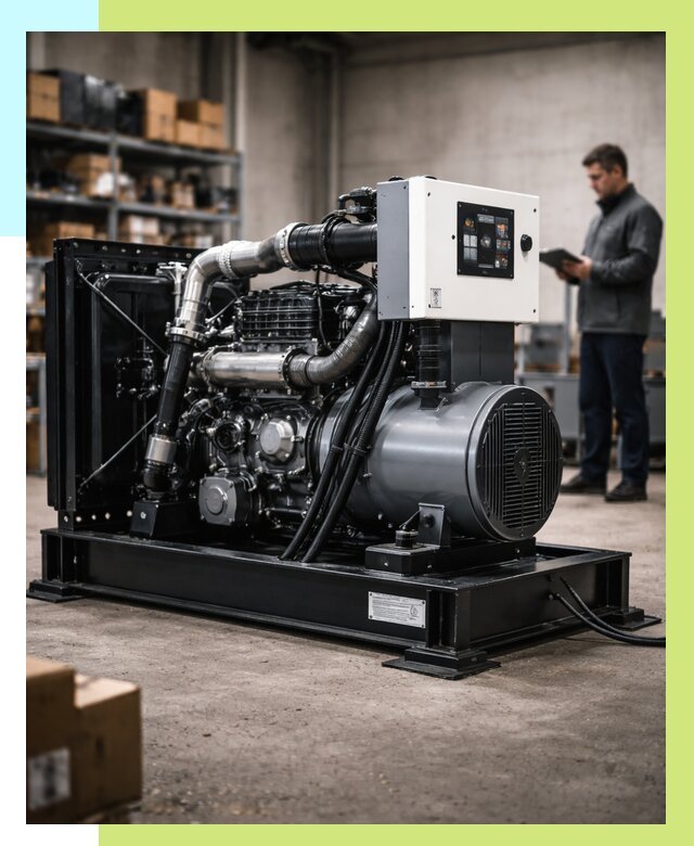 Сертификация дизель генераторов в Ломоносове от 15368 р. | Алешин-Лмн
