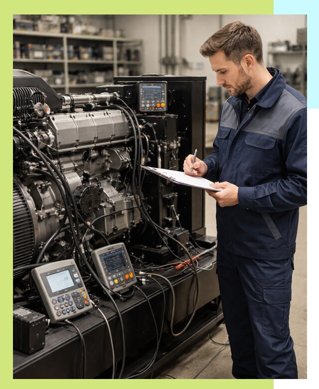 Сертификация дизельных генераторов и их оборудования в Ломоносове