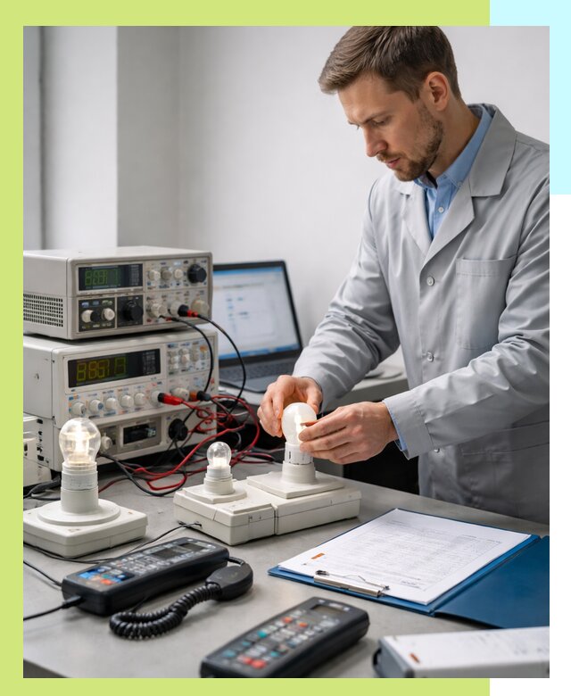 Сертификация ламп и светильников в Ломоносове по нормативам