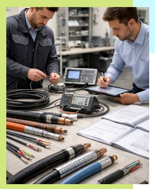 Сертификация кабеля и электропроводки в Ломоносове под ключ