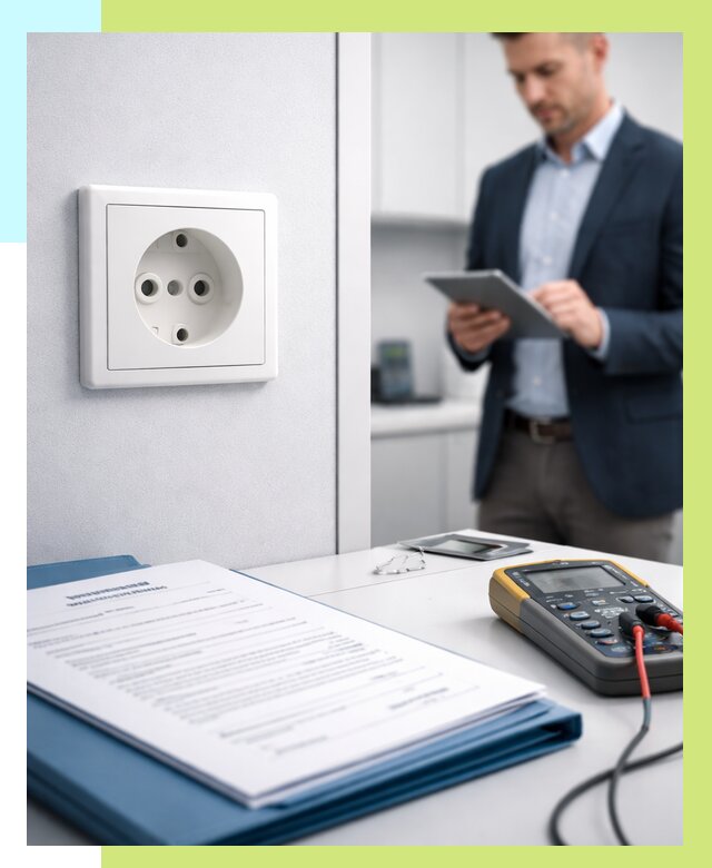 Сертификация розеток в Ломоносове от 8708 р. | Алешин-Лмн