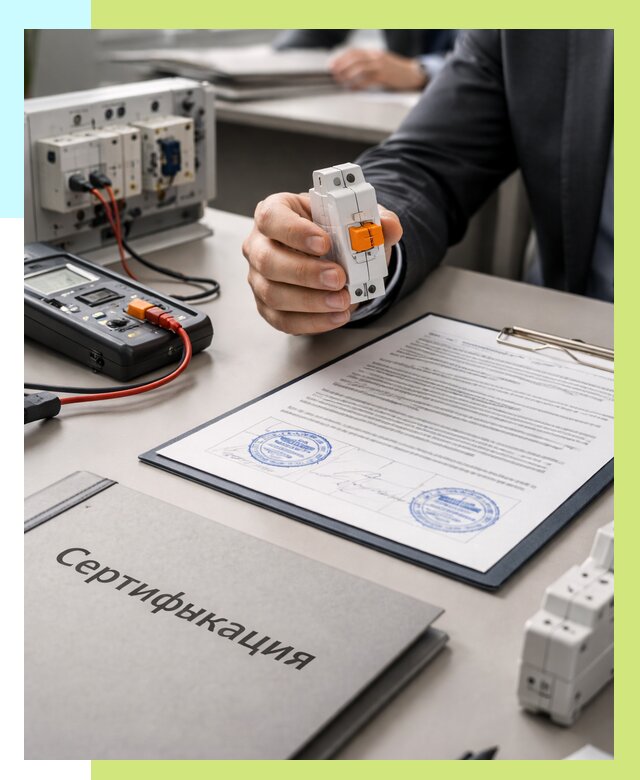 Сертификация выключателей под ключ в Ломоносове от 15368 р. | Алешин-Лмн