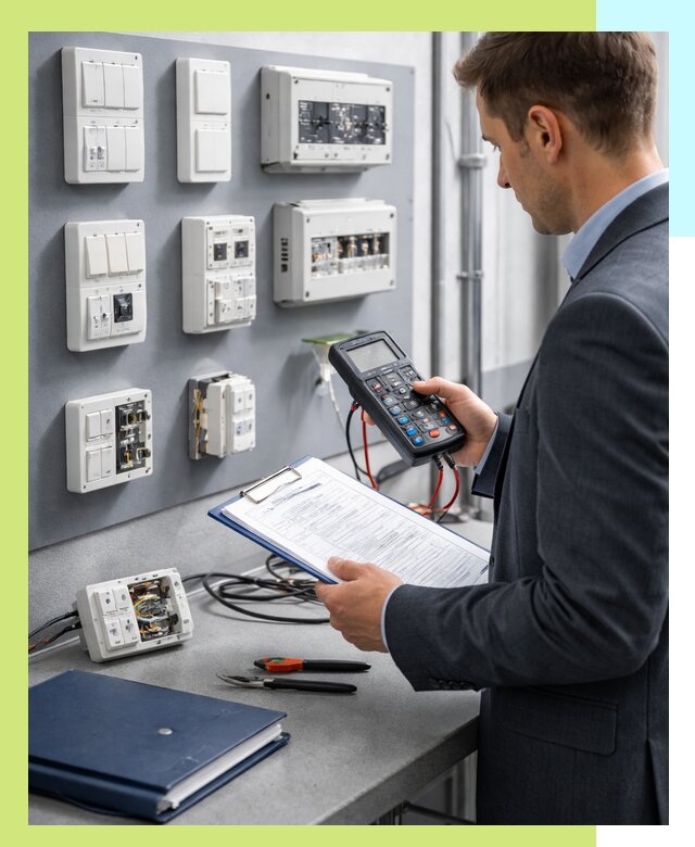 Сертификация электрических и автоматических выключателей в Ломоносове