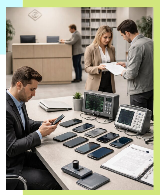 Сертификация телефонов в Ломоносове от 25613 р. под ключ | Алешин-Лмн