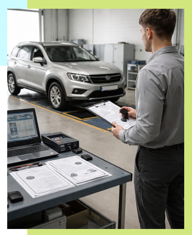 Сертификация транспортных средств в Ломоносове от 12294 р. | Алешин-Лмн