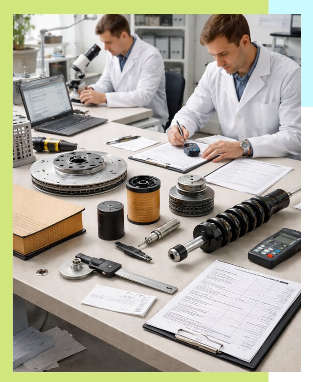 Сертификация автозапчастей и комплектующих в Ломоносове по ГОСТ