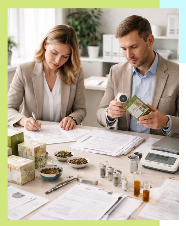 Разработка ТУ на чай и маркировку продукции в Ломоносове