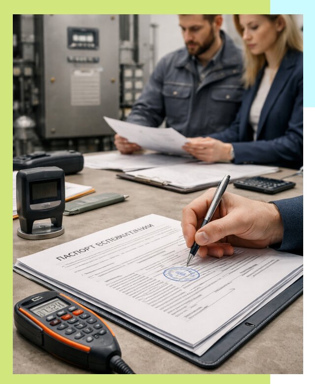 Оформление паспорта эксплуатации оборудования в Ломоносове