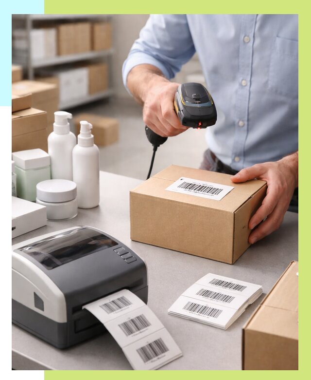 Штрихкодирование продукции в Ломоносове от 4610 р. | Алешин-Лмн