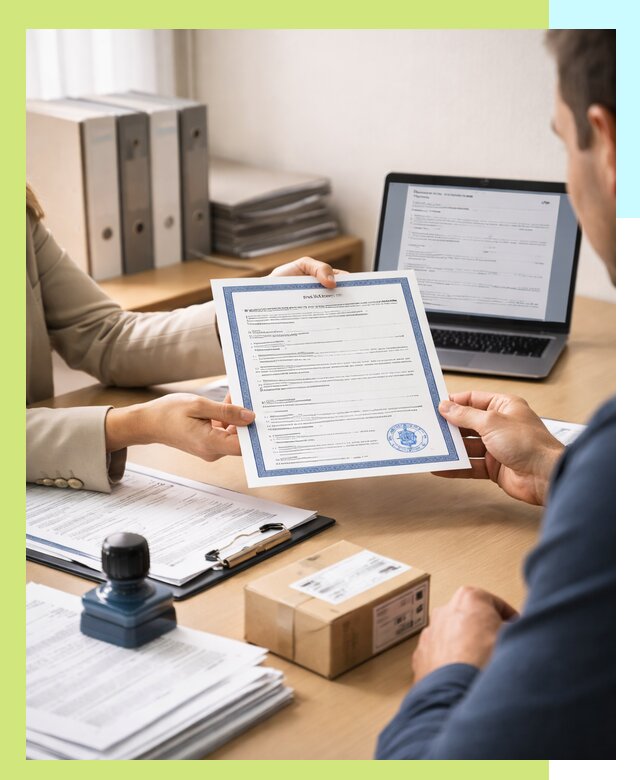 Оформление сертификата соответствия на продукцию в Ломоносове