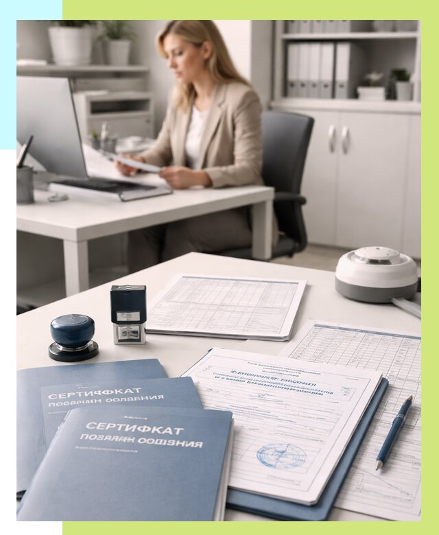 Сертификаты пожарной безопасности в Ломоносове от 15368 р. | Алешин-Лмн