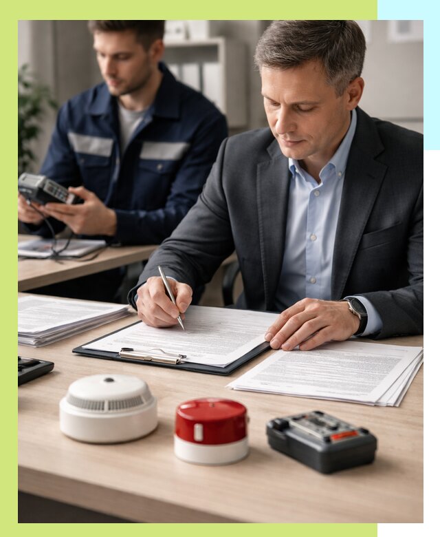 Получение добровольного пожарного сертификата в Ломоносове