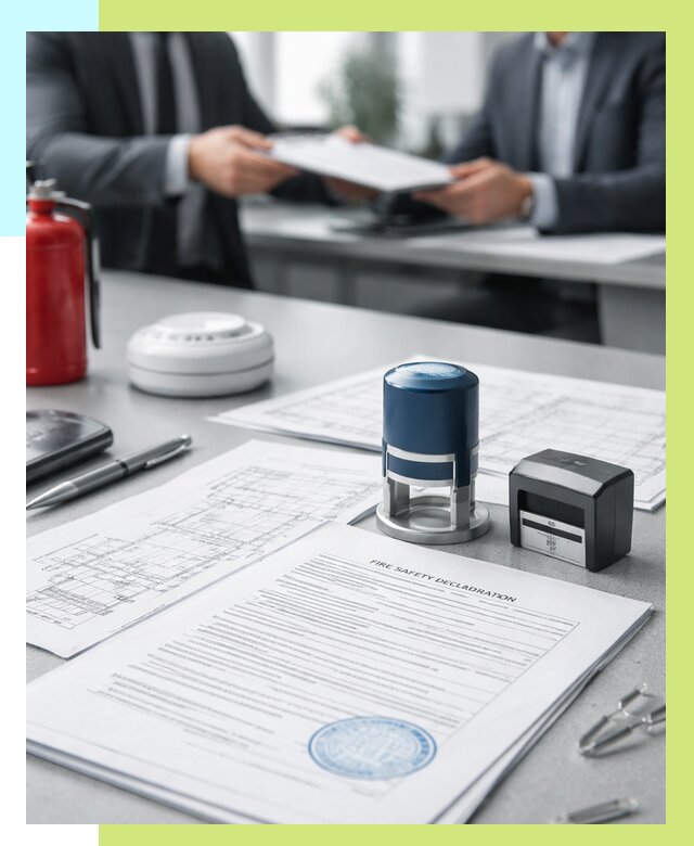 Декларация пожарной безопасности в Ломоносове от 8196 р. | Алешин-Лмн