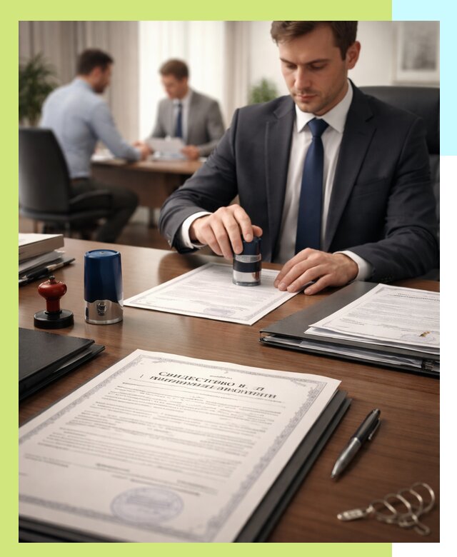 Оформление свидетельства о государственной регистрации в Ломоносове