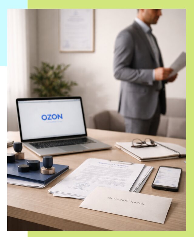 Отказное письмо для Ozon в Ломоносове от 3586 р. | Алешин-Лмн