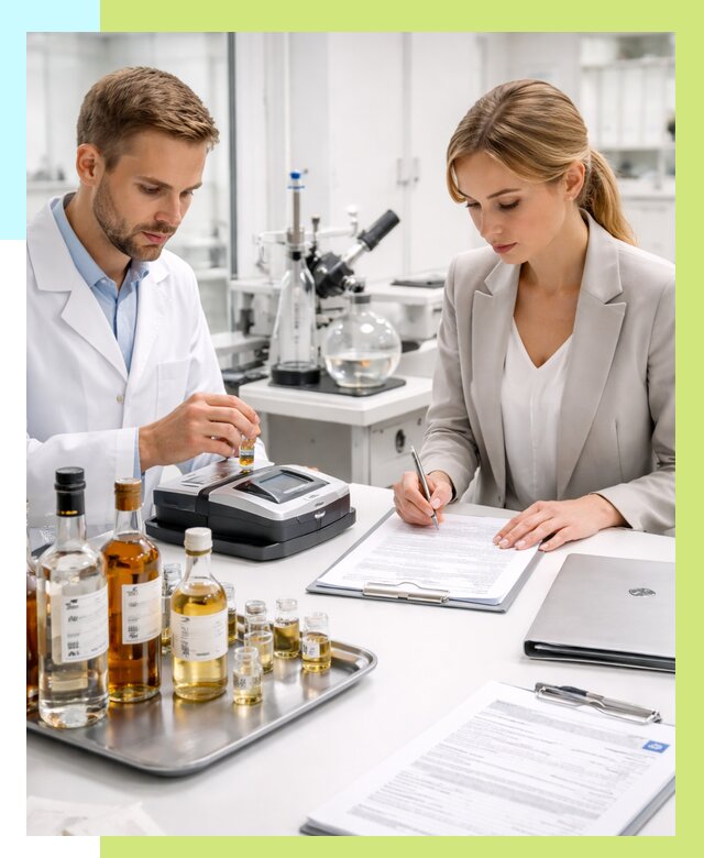 Заключение о спиртосодержании в Ломоносове, от 5123 р., Алешин-Лмн