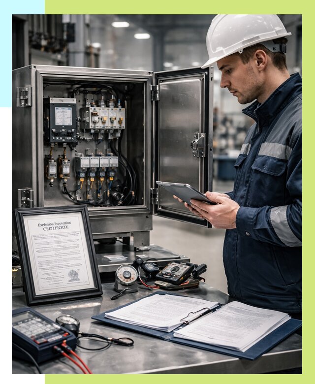 Сертификат взрывозащиты в Ломоносове от 46103 р. | Алешин-Лмн