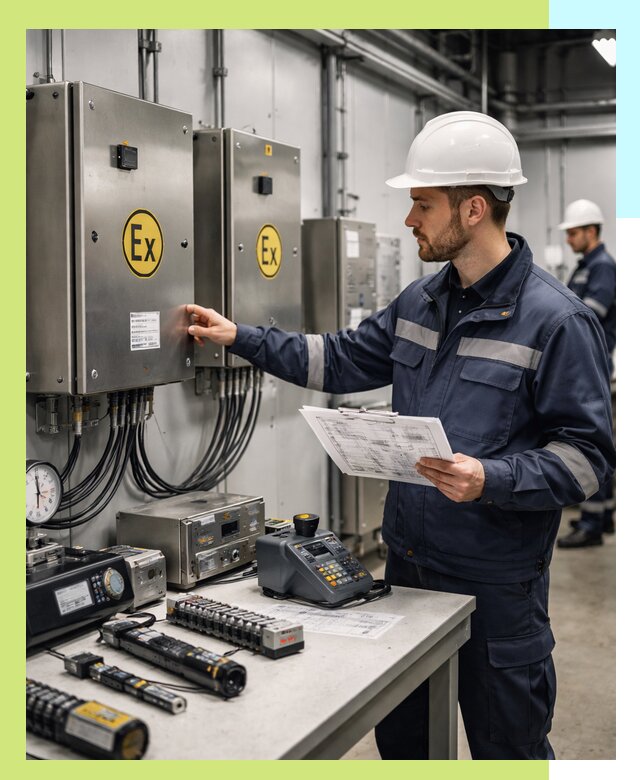 Сертификат взрывозащиты промышленного оборудования в Ломоносове