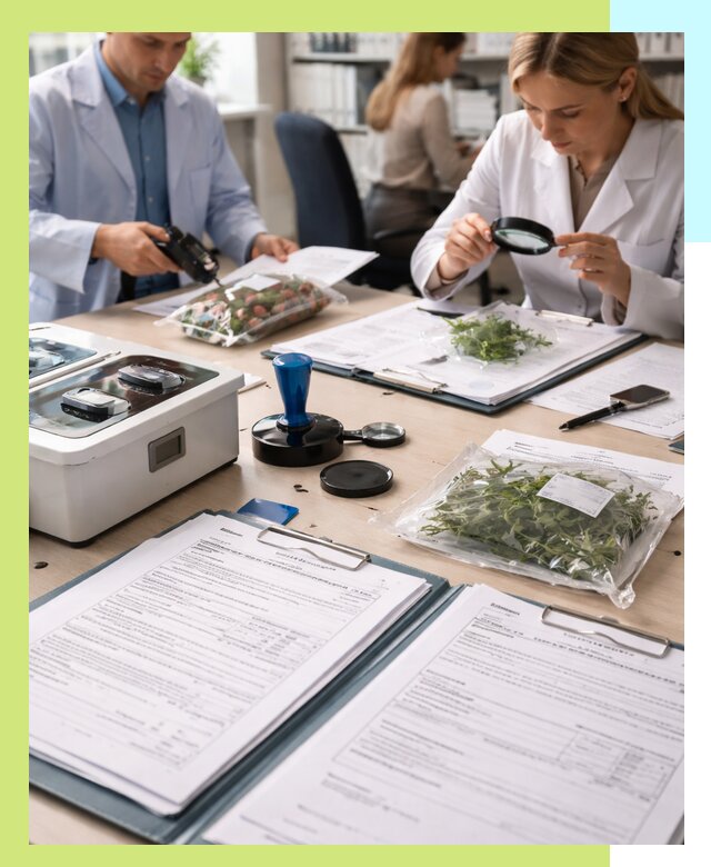 Оформление карантинного сертификата для растений в Ломоносове