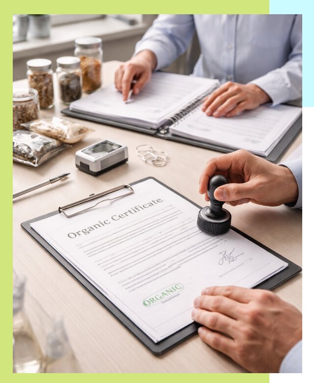 Получение органик сертификата для продукции в Ломоносове