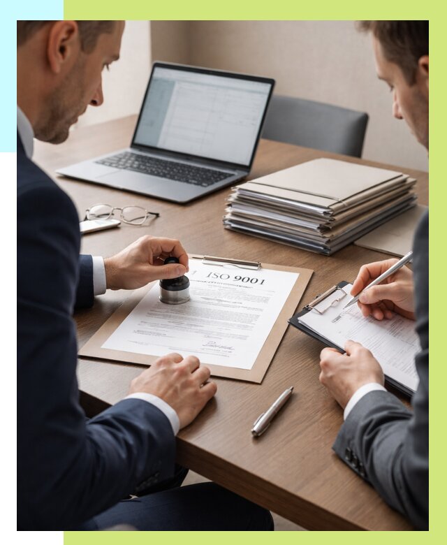 Сертификат ISO 9001 в Ломоносове купить от 81960 р. | Алешин-Лмн