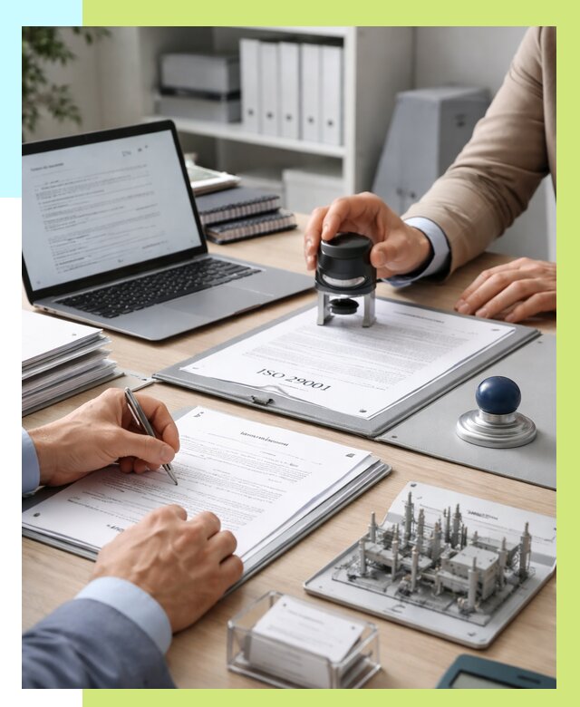 Сертификат ISO 29001 в Ломоносове под ключ от 76838 р. | Алешин-Лмн