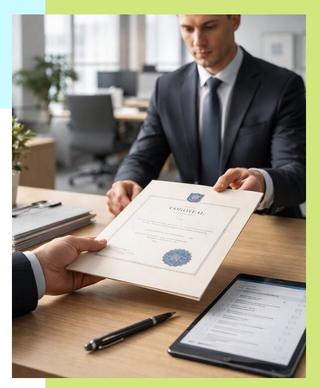 Сертификат ISO 30301 в Ломоносове от 35858 р. | Алешин-Лмн - под ключ