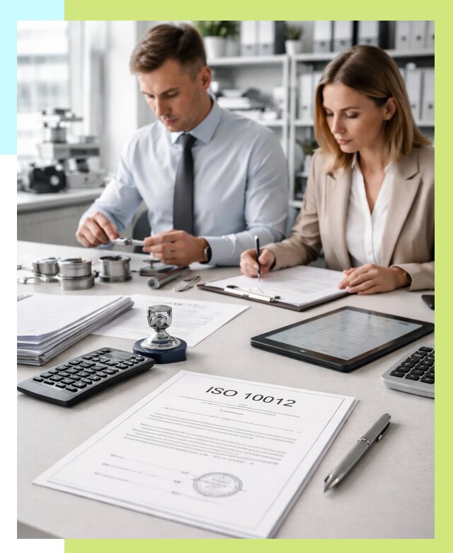 Сертификат ISO 10012 в Ломоносове от 25613 р. — Алешин-Лмн